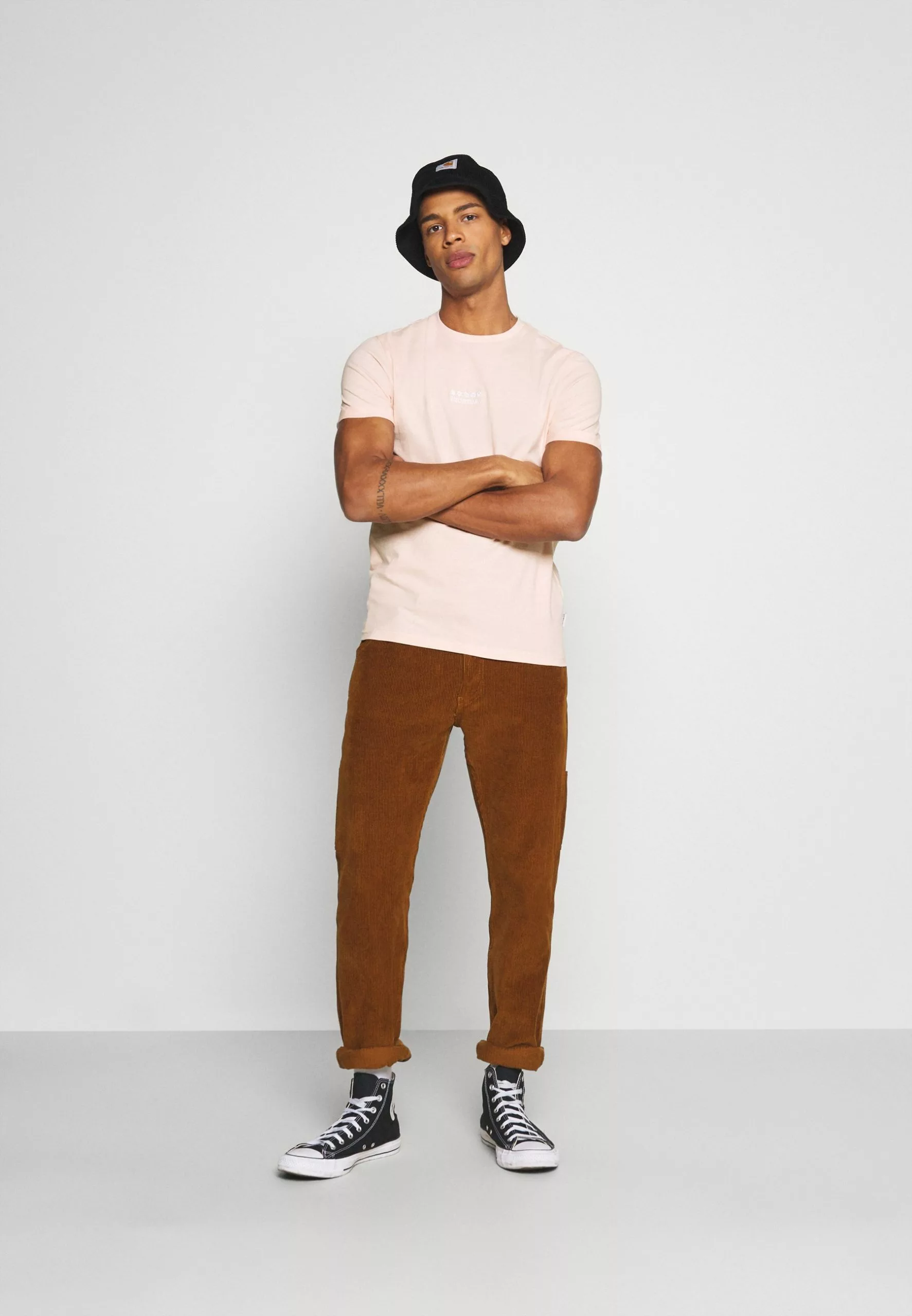 Bonne Qualité YOURTURN T-shirt imprimé t shirt Col rond all 4 Bonne Qualité YOURTURN T-shirt imprimé t shirt Col rond all – Image 2