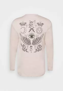 YOURTURN UNISEX - T-shirt à manches longues Qualité garantie 100% t shirt Col rond all -YOURTURN Soldes 2023 57ecbef4e1884f51b000b366f3969caa