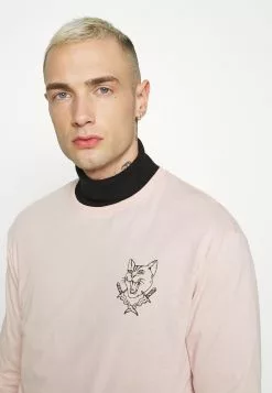 YOURTURN UNISEX - T-shirt à manches longues Qualité garantie 100% t shirt Col rond all -YOURTURN Soldes 2023 5d3f67ea07144d0d9217dc63d216e30a