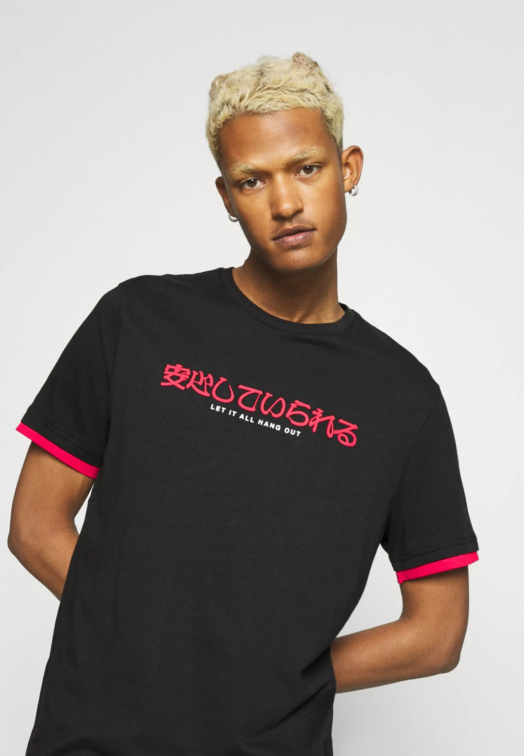 Marchandise de première qualité YOURTURN T-shirt imprimé t shirt Col rond all 6 Marchandise de première qualité YOURTURN T-shirt imprimé t shirt Col rond all – Image 4