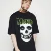 YOURTURN Vendre-Réclame MISFIT SKULL UNISEX - T-shirt imprimé t shirt Col rond all