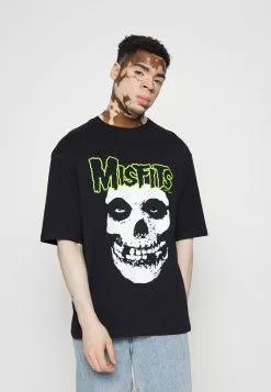 YOURTURN Vendre-Réclame MISFIT SKULL UNISEX - T-shirt imprimé t shirt Col rond all