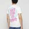 Promos YOURTURN T-shirt imprimé t shirt Col rond all -YOURTURN Soldes 2023 d1d6b3189cdc400c96e298f56bc06d13