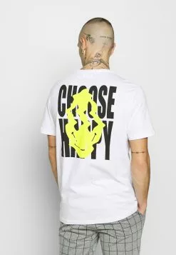 YOURTURN T-shirt imprimé Prix Favorable t shirt Col rond all