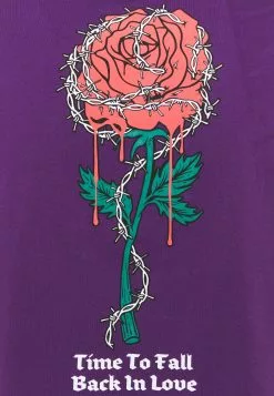 YOURTURN En promotion ROSE AND BARBED WIRE UNISEX - T-shirt imprimé t shirt Col rond all -YOURTURN Soldes 2023 ff7f9325944d4f6a9fb89612e1fecd94
